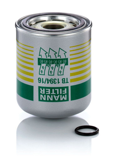Cartucho del secador de aire, sistema de aire comprimido MANN-FILTER TB 1394/16 x 164mm 136mm