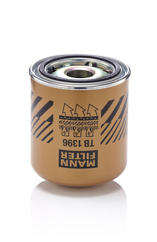 Cartucho del secador de aire, sistema de aire comprimido MANN-FILTER TB 1396 x 165mm 136mm