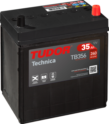 Batería de arranque TUDOR TB356 12V 35Ah