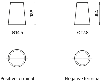 Batería de arranque TUDOR TB357 12V 35Ah