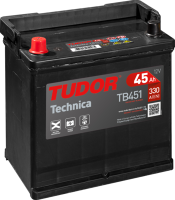 Batería de arranque TUDOR TB451 12V 45Ah