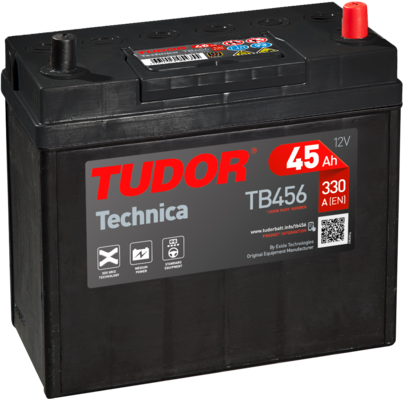 Batería de arranque TUDOR TB456 12V 45Ah