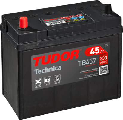 Batería de arranque TUDOR TB457 12V 45Ah