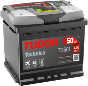 Batería de arranque TUDOR TB501 12V 50Ah