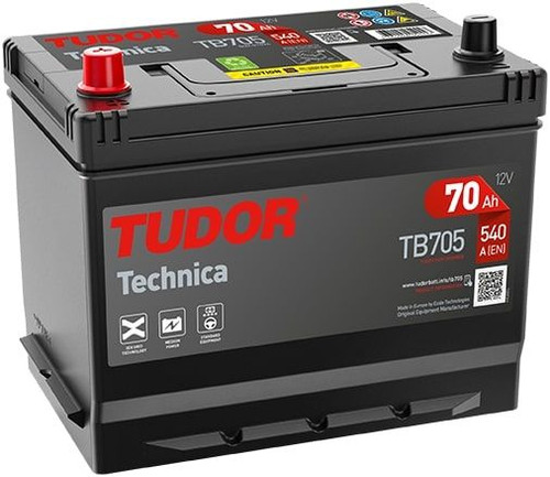 Batería de arranque TUDOR TB705 12V 70Ah