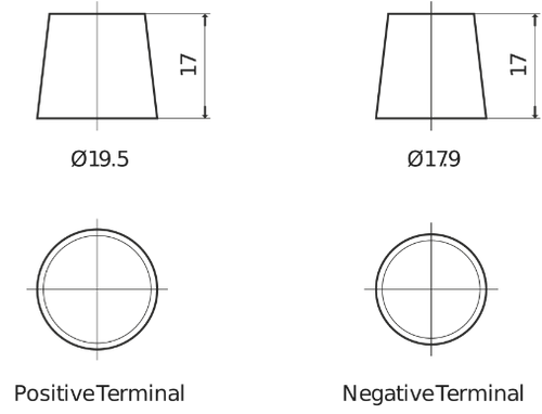 Batería de arranque TUDOR TB1000 12V 100Ah