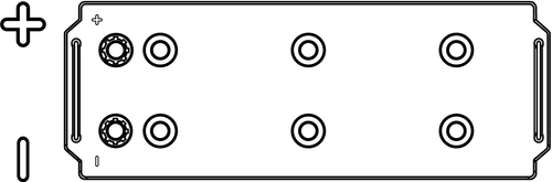 Batería de arranque TUDOR TG1403 12V 140Ah