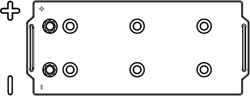 Batería de arranque TUDOR TG1803 12V 180Ah