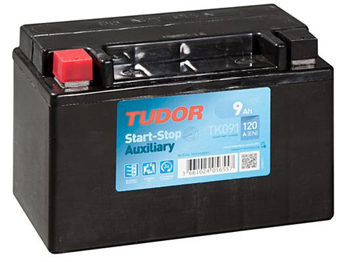 Batería de arranque TUDOR TK091 12V 9Ah