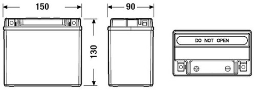 Batería de arranque TUDOR TK111 12V 11Ah