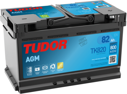 Batería de arranque TUDOR TK820 12V 82Ah