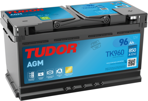 Batería de arranque TUDOR TK960 12V 96Ah