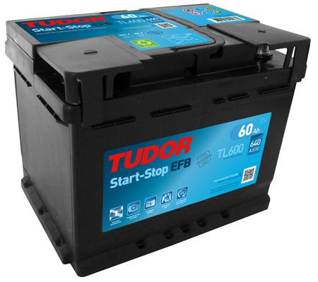Batería de arranque TUDOR TL600 12V 60Ah