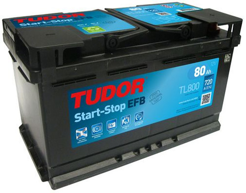 Batería de arranque TUDOR TL800 12V 80Ah