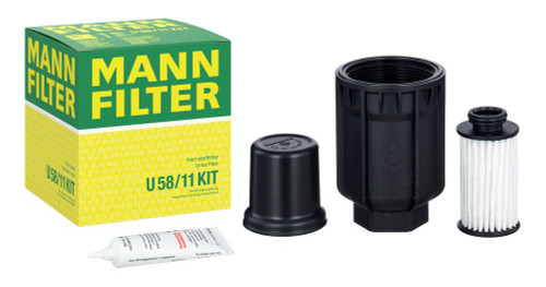 Filtro, solución de urea MANN-FILTER U 58/11 KIT 104mm 75mm