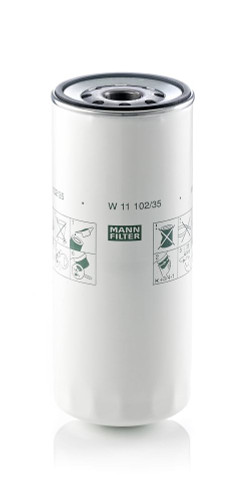 Filtro de aceite MANN-FILTER W 11 102/35 261mm 108mm