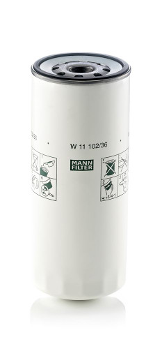 Filtro de aceite MANN-FILTER W 11 102/36 261mm 108mm