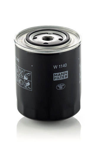 Filtro, sistema hidráulico operador MANN-FILTER W 1140 135mm 108mm