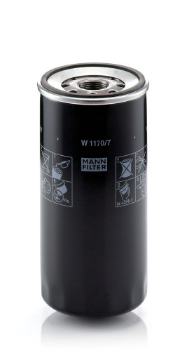 Filtro de aceite MANN-FILTER W 1170/7 229mm 108mm