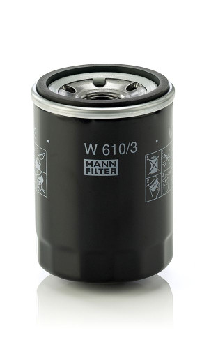 Filtro de aceite MANN-FILTER W 610/3 90mm 66mm