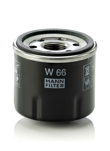 Filtro de aceite MANN-FILTER W 66 60mm 66mm