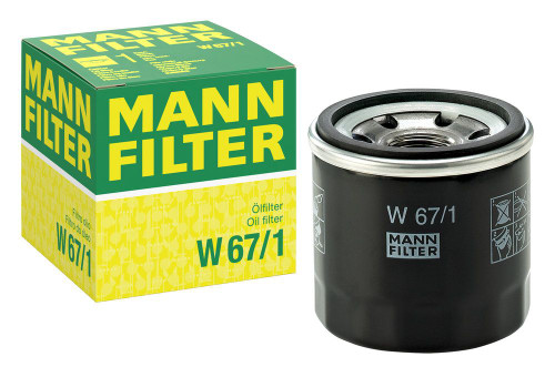 Filtro de aceite MANN-FILTER W 67/1 65mm 66mm