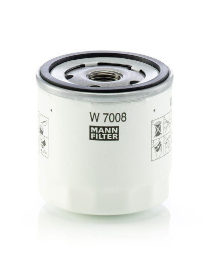 Filtro de aceite MANN-FILTER W 7008 75mm 76mm