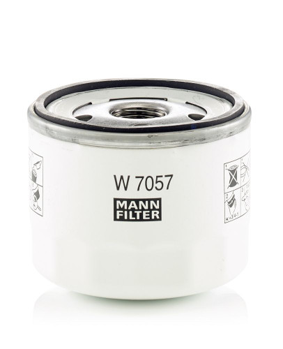 Filtro de aceite MANN-FILTER W 7057 63mm 76mm