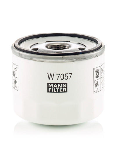 Filtro de aceite MANN-FILTER W 7057 63mm 76mm