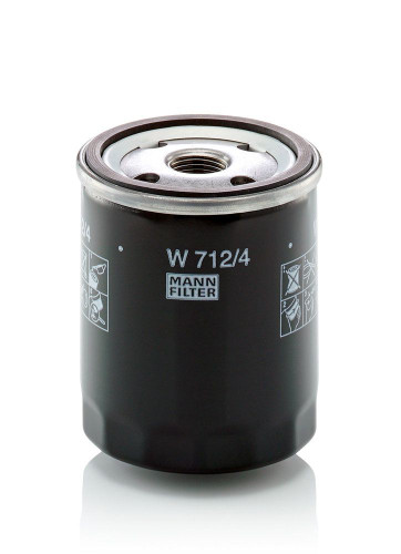 Filtro, sistema hidráulico operador MANN-FILTER W 712/4 93mm 76mm