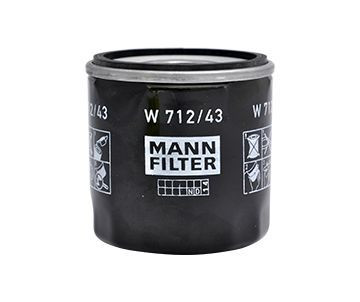 Filtro de aceite MANN-FILTER W 712/43 79mm 76mm