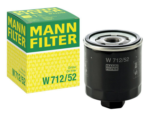Filtro de aceite MANN-FILTER W 712/52 92mm 76mm
