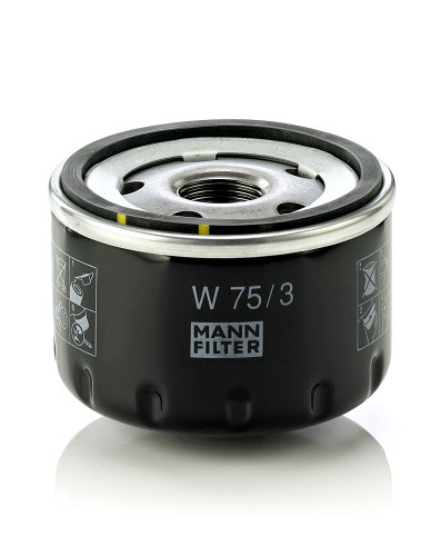 Filtro de aceite MANN-FILTER W 75/3 50mm 76mm