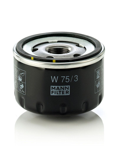 Filtro de aceite MANN-FILTER W 75/3 50mm 76mm