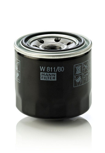 Filtro de aceite MANN-FILTER W 811/80 75mm 80mm