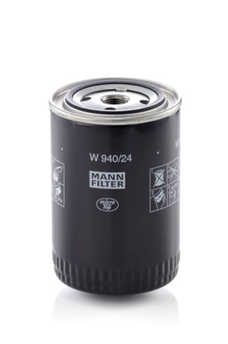 Filtro, sistema hidráulico operador MANN-FILTER W 940/24 142mm 93mm
