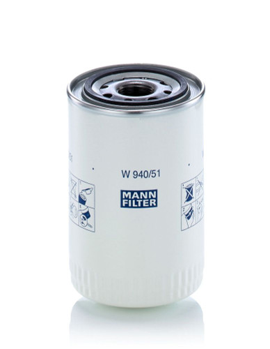Filtro, sistema hidráulico operador MANN-FILTER W 940/51 143mm 93mm