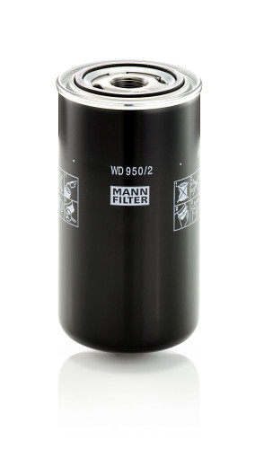 Filtro, sistema hidráulico operador MANN-FILTER WD 950/2 172mm 93mm