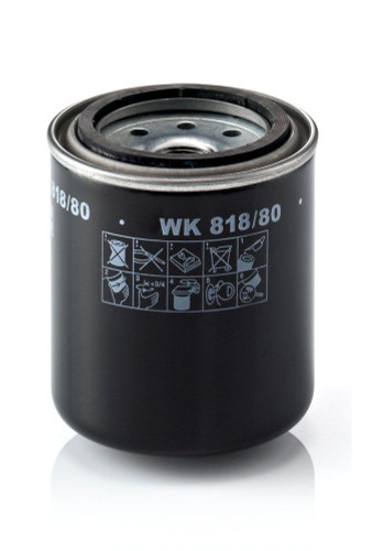 Filtro combustible MANN-FILTER WK 818/80 92mm 82mm