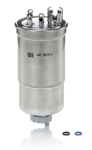 Filtro combustible MANN-FILTER WK 853/3 x 177mm 80mm