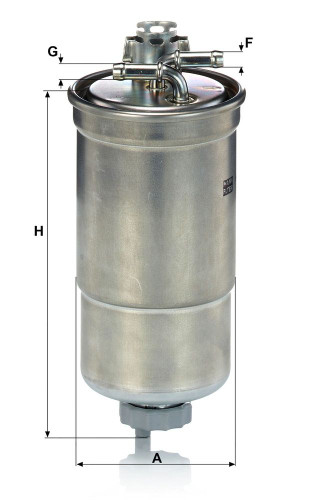 Filtro combustible MANN-FILTER WK 853/3 x 177mm 80mm