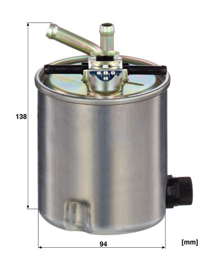 Filtro combustible MANN-FILTER WK 9043 138mm 94mm