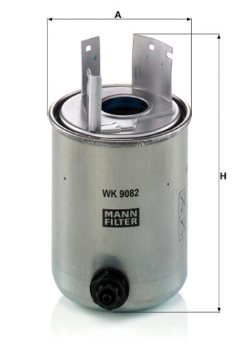 Filtro combustible MANN-FILTER WK 9082 z 159mm 98mm