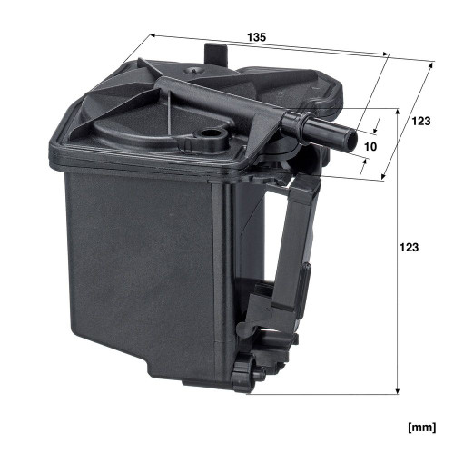 Filtro combustible MANN-FILTER WK 939/2 z 123mm 135mm