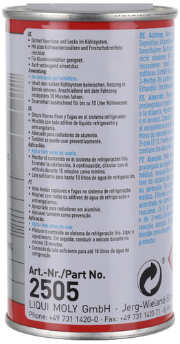 Tapafugas de Radiador Liqui Moly 150 ml LM2505