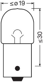 Lámpara, luz para lectura ams-OSRAM 5007ULT-2BL 12V 5W