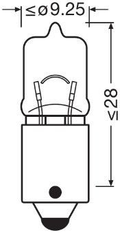 Lámpara, luz para lectura ams-OSRAM 64132ULT-2BL 12V 6W