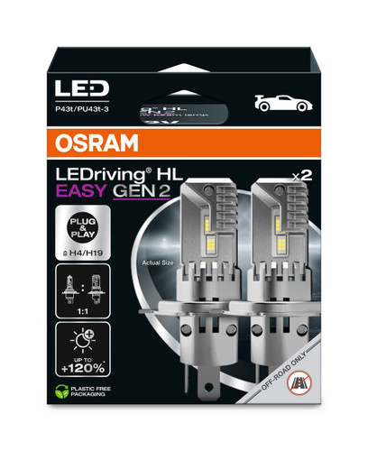 Lámpara, faro antiniebla ams-OSRAM 64193DWESY2-2HB 12V 22/24W