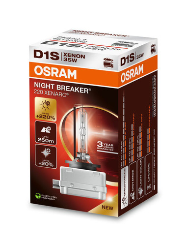 Lámpara, faro antiniebla ams-OSRAM 66140XN2 85V 35W