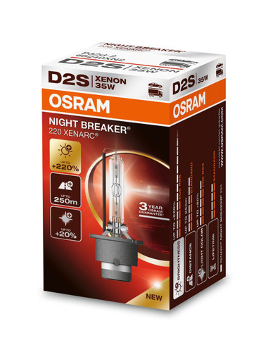 Lámpara, faro de carretera ams-OSRAM 66240XN2 85V 35W